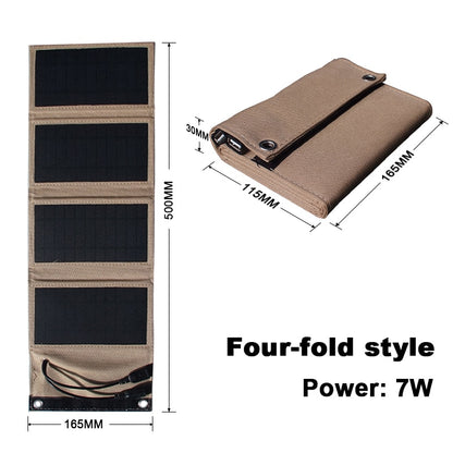 Solar panel | 5V 2USB | Portable Foldable Waterproof