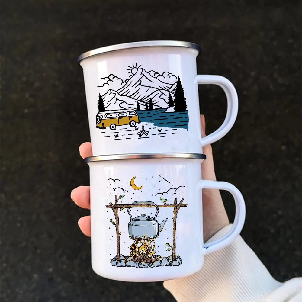 Campervan Enamel | Campfire Party