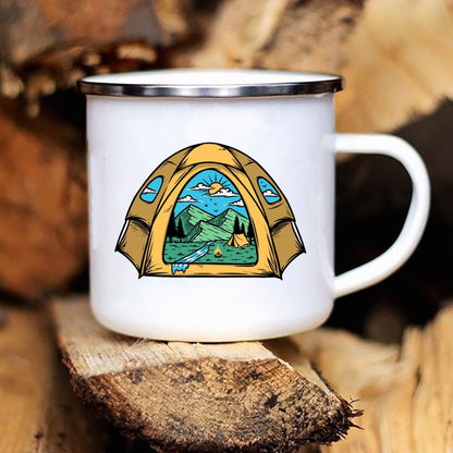 Campervan Enamel | Printed Adventure