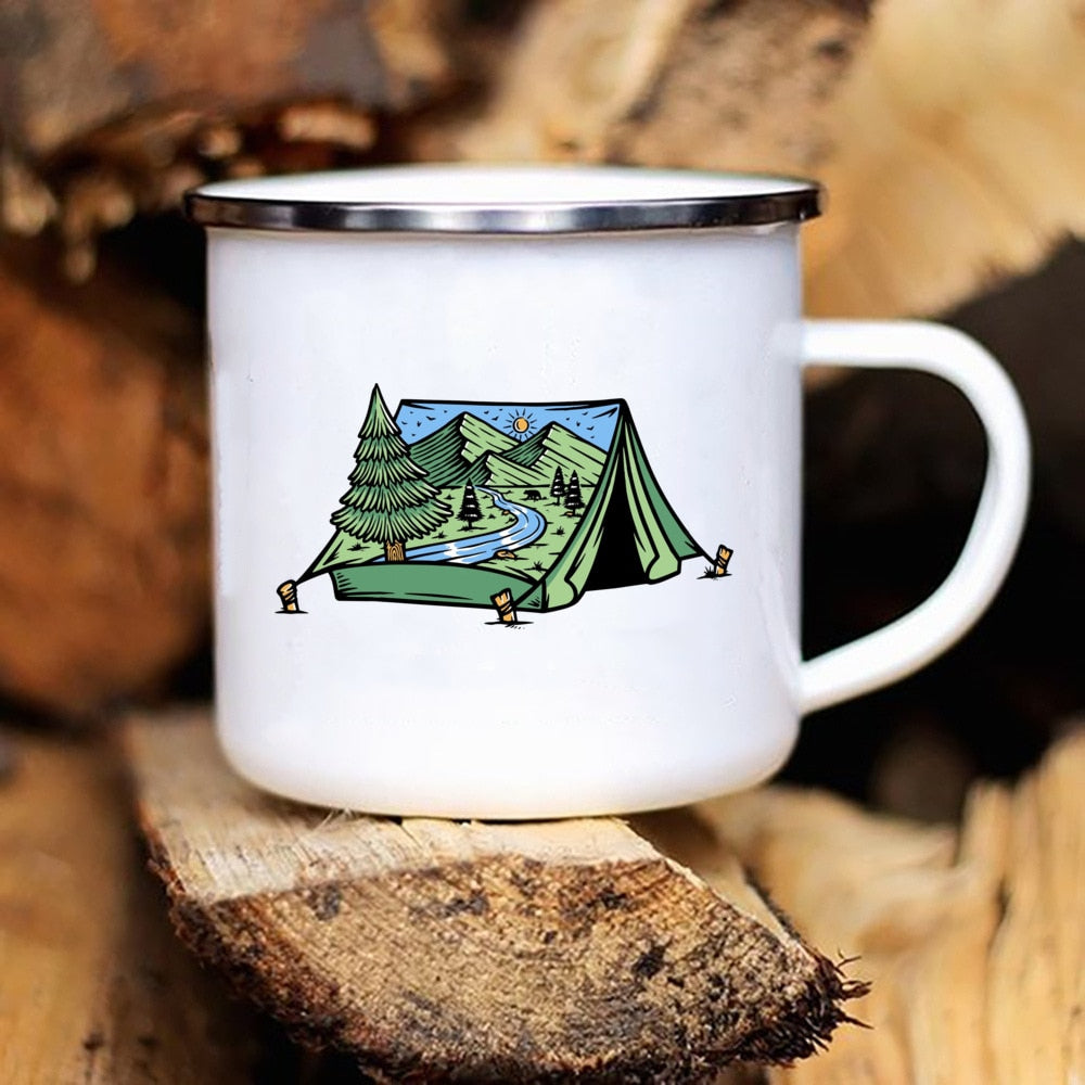 Campervan Enamel | Printed Adventure