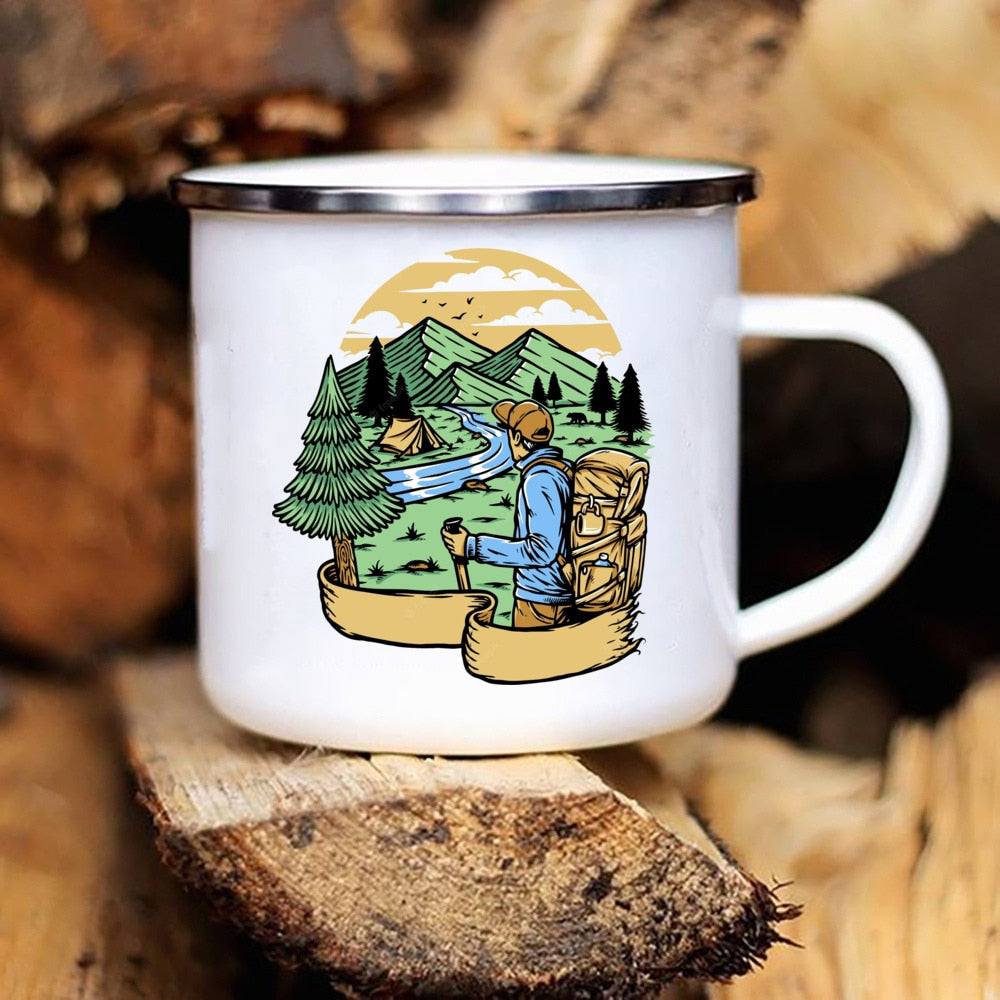 Campervan Enamel | Printed Adventure