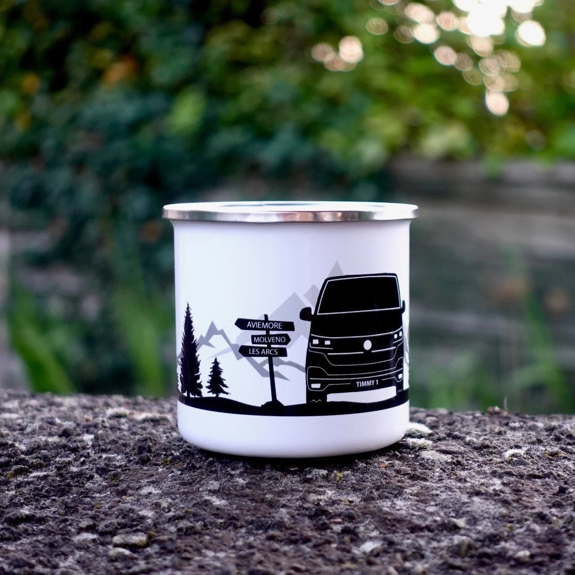 Campervan Enamel | Mug 11oz