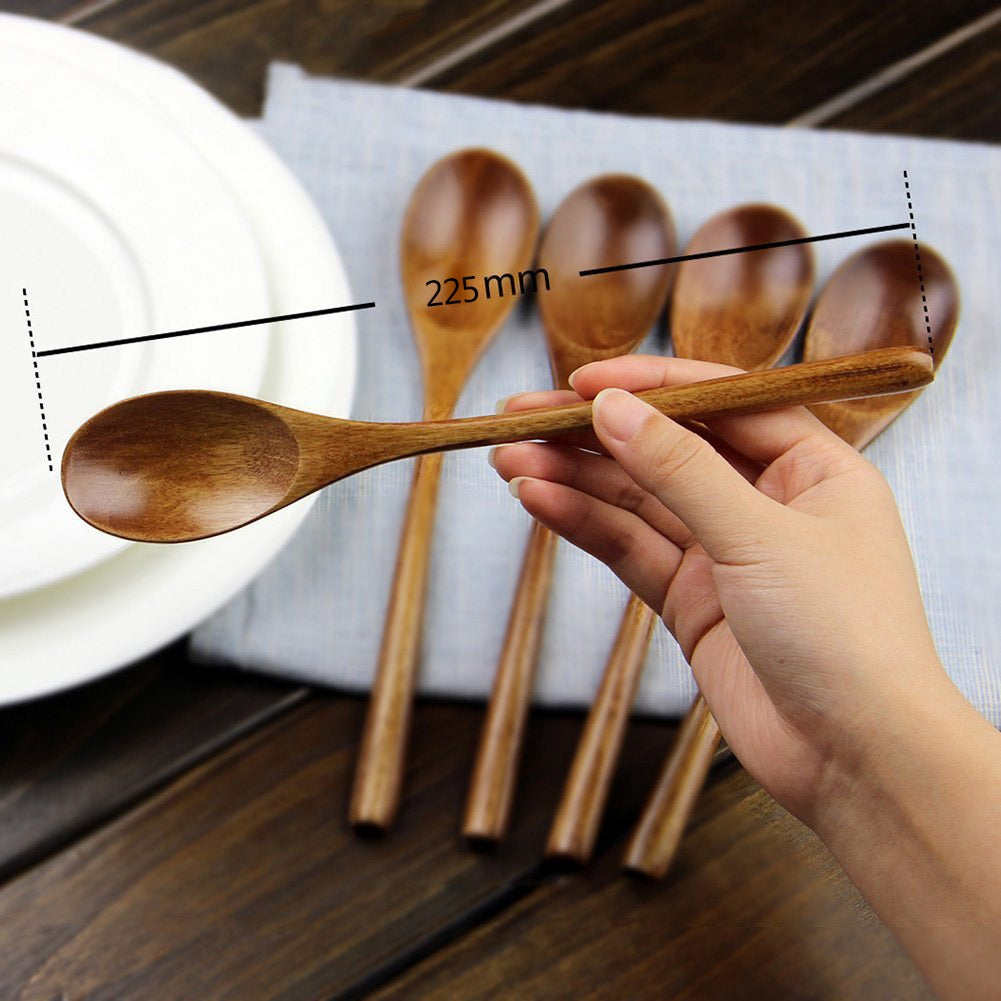 EcoWare | 5 Pieces Wooden Cutlery