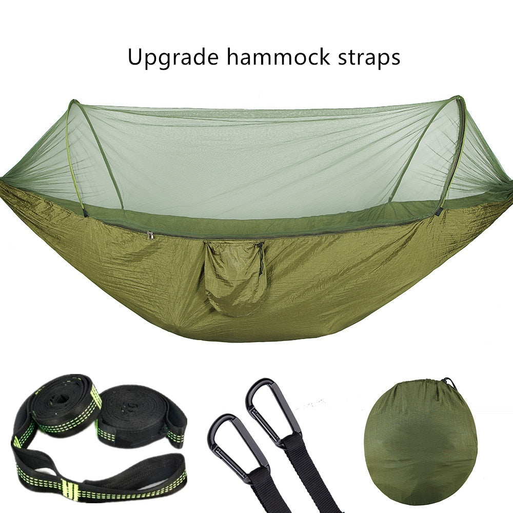 Camping Hammock | Mosquito Net Pop-Up