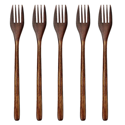 EcoWare | 5 Pieces Wooden Cutlery