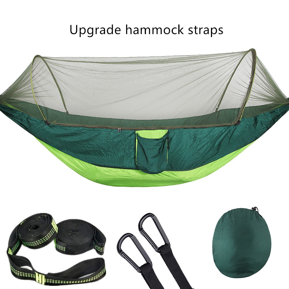 Camping Hammock | Mosquito Net Pop-Up